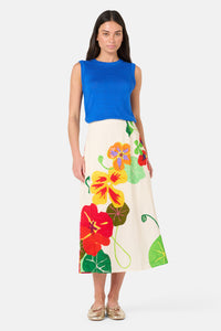 Gorman - Climbing Colour Midi Skirt - print