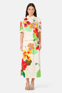Gorman - Climbing Colour Midi Skirt - print