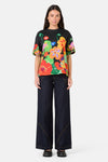 Gorman - Climbing Colour Placement Oversized Tee - print