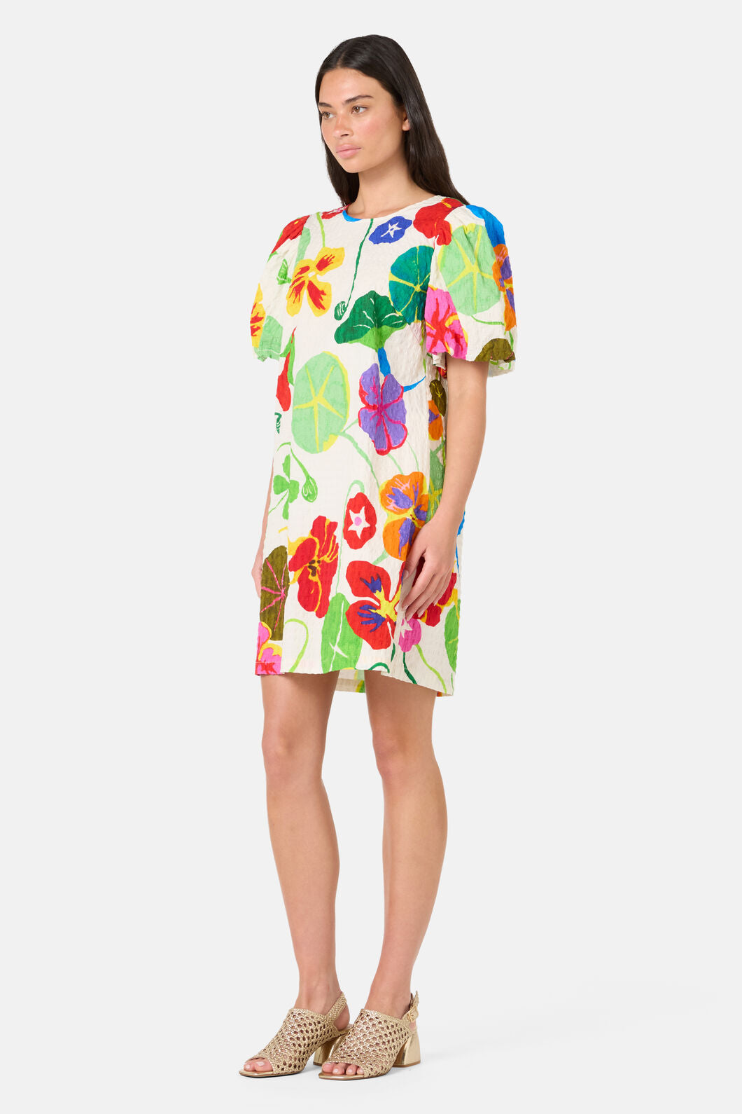 Gorman - Climbing Colour Smock Dress - print