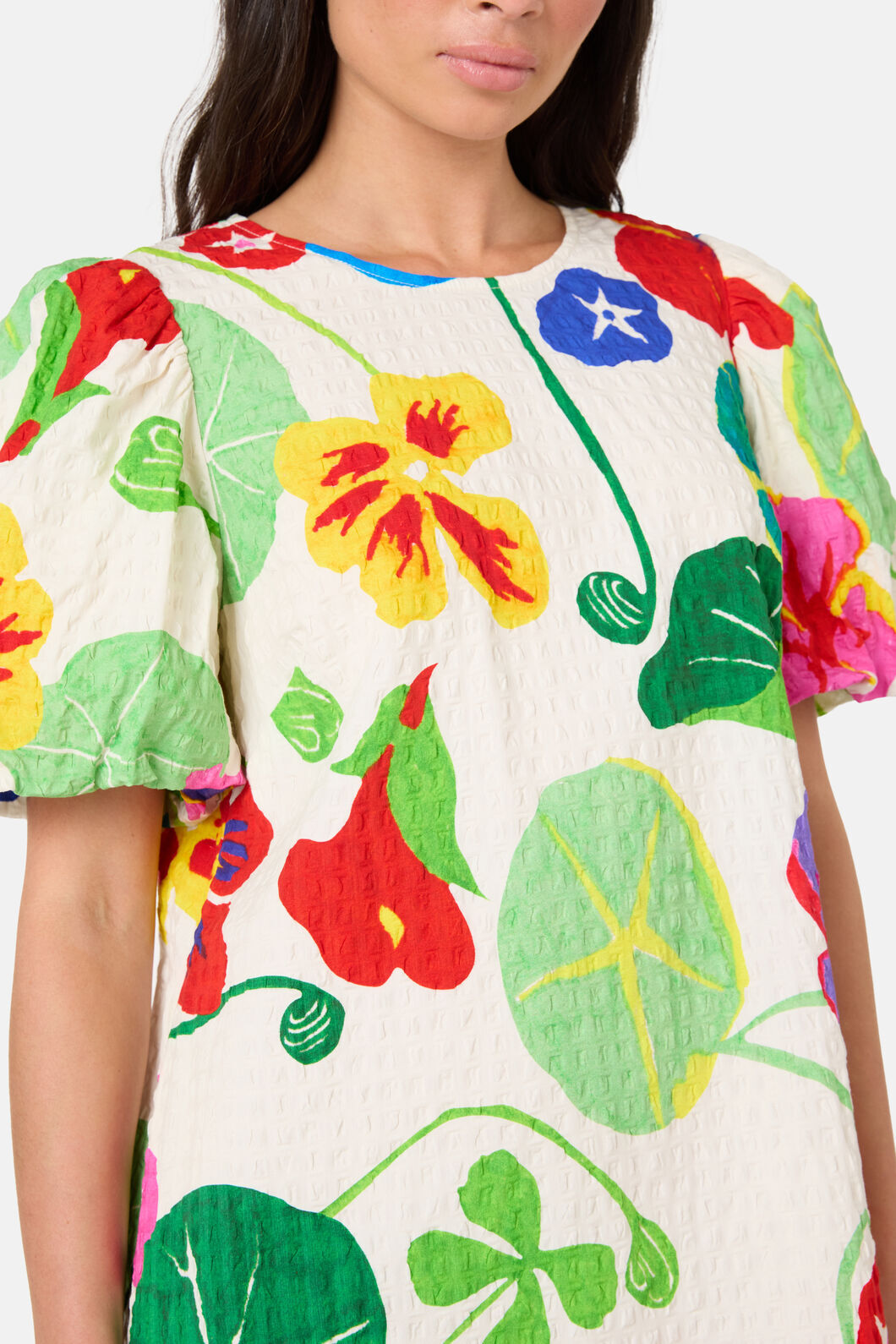Gorman - Climbing Colour Smock Dress - print