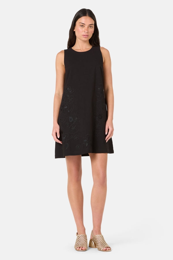Gorman - Annie Anglaise Mini Dress - black