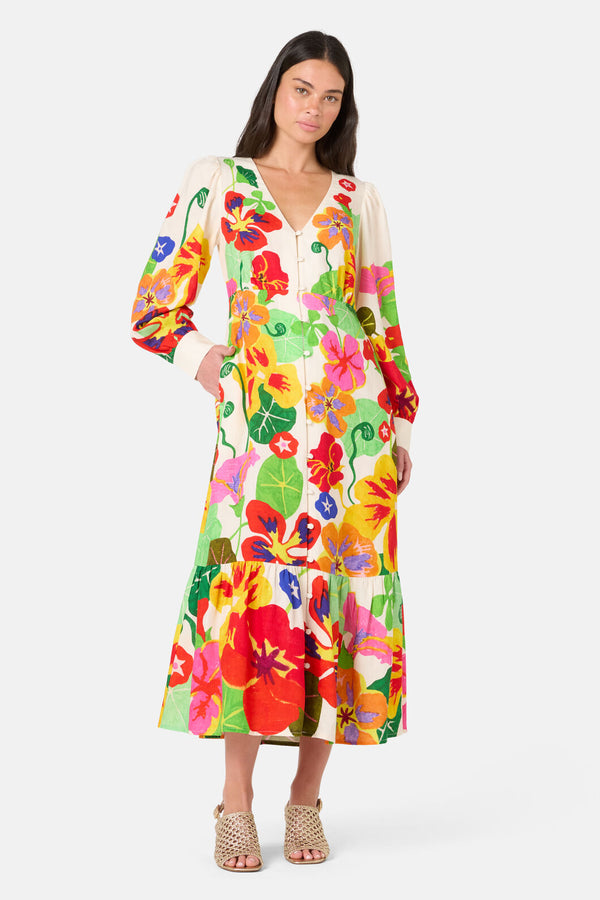 Gorman - Climbing Colour Maxi Dress - print