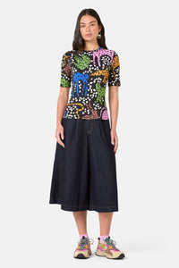 Gorman - Right Meow Baby Tee - print