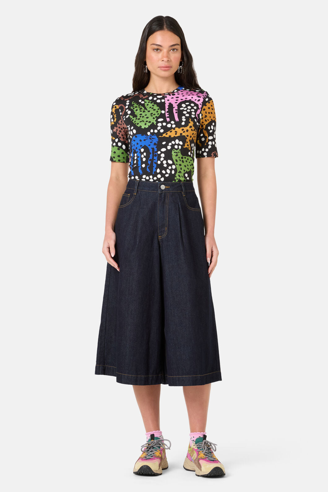 Gorman - Right Meow Baby Tee - print