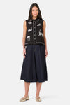 Gorman - Right Meow Embroidered Shirt - black