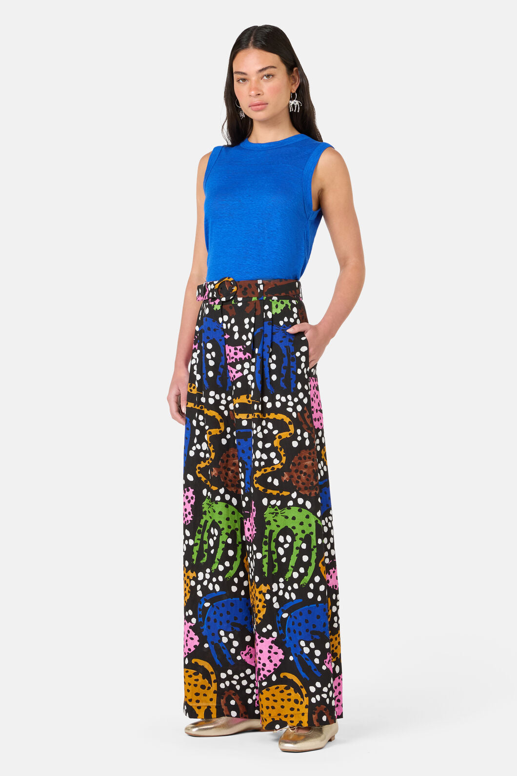 Gorman - Right Meow Pants - print