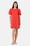 Gorman - Soren Cotton Smock Dress - mandarin