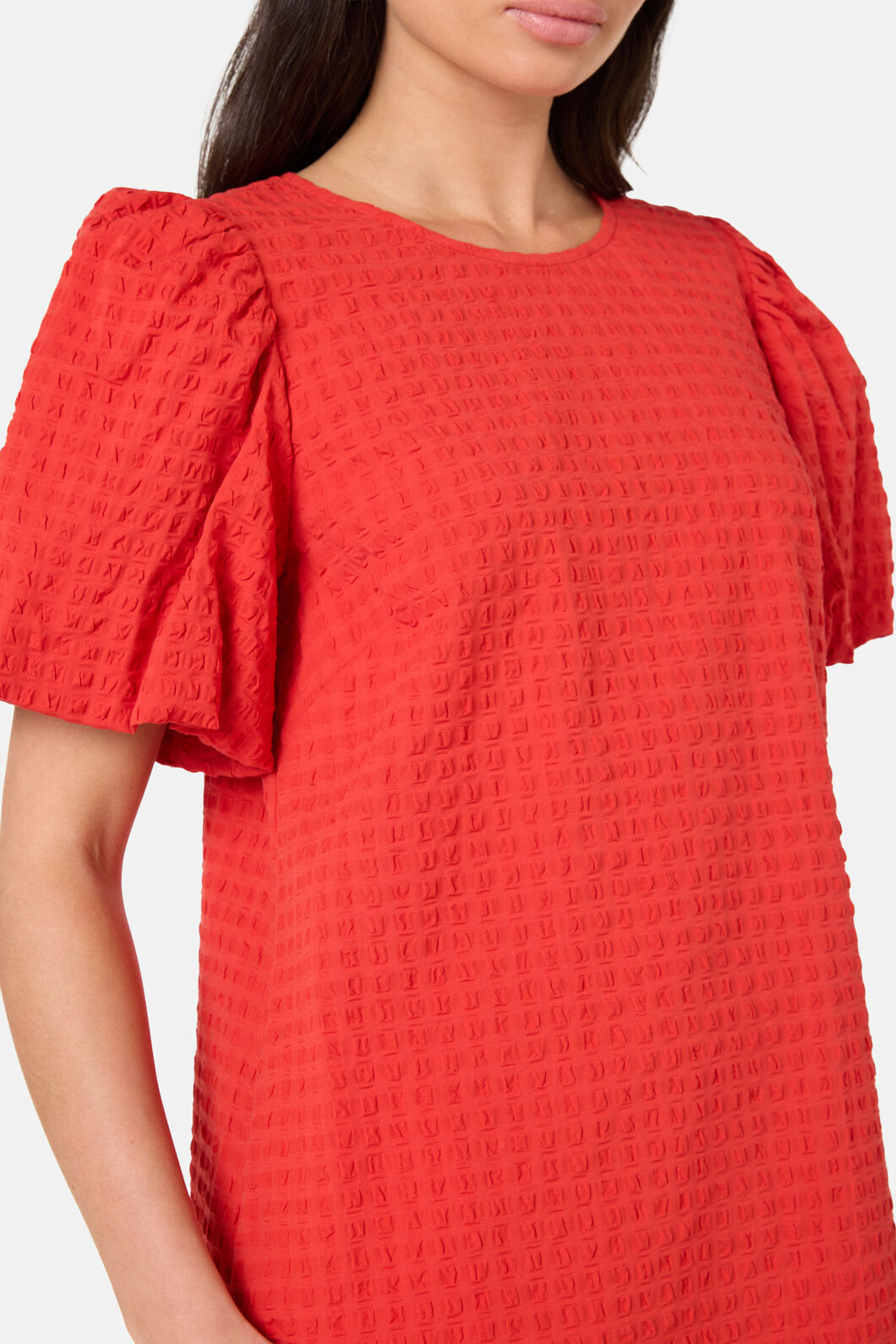 Gorman - Soren Cotton Smock Dress - mandarin
