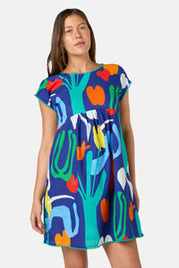 Gorman - Farmers Market Bungalow Dress - print