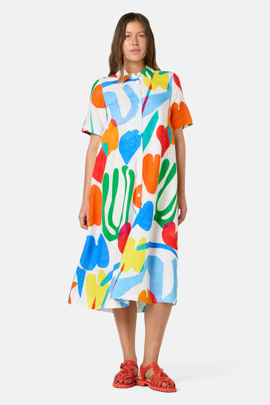 Gorman - Farmers Market Shirt Dress - print