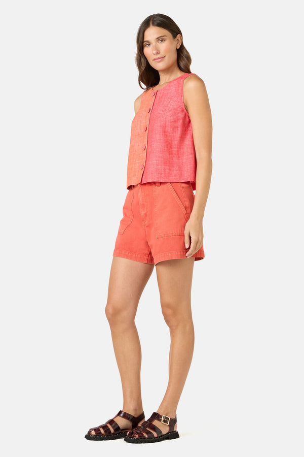 Gorman - Summer Twilight Tank - orange