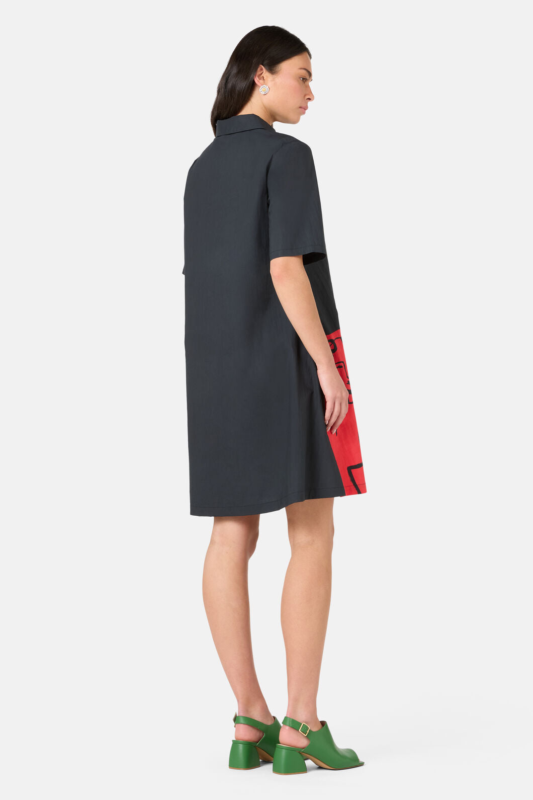 Gorman - Daisies Cotton Shirt Dress - print