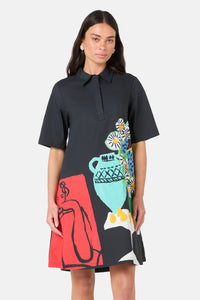 Gorman - Daisies Cotton Shirt Dress - print