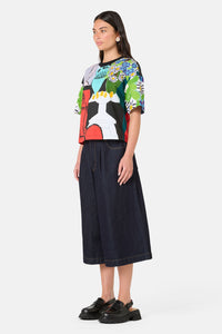 Gorman - Daisies Relaxed Tee - print