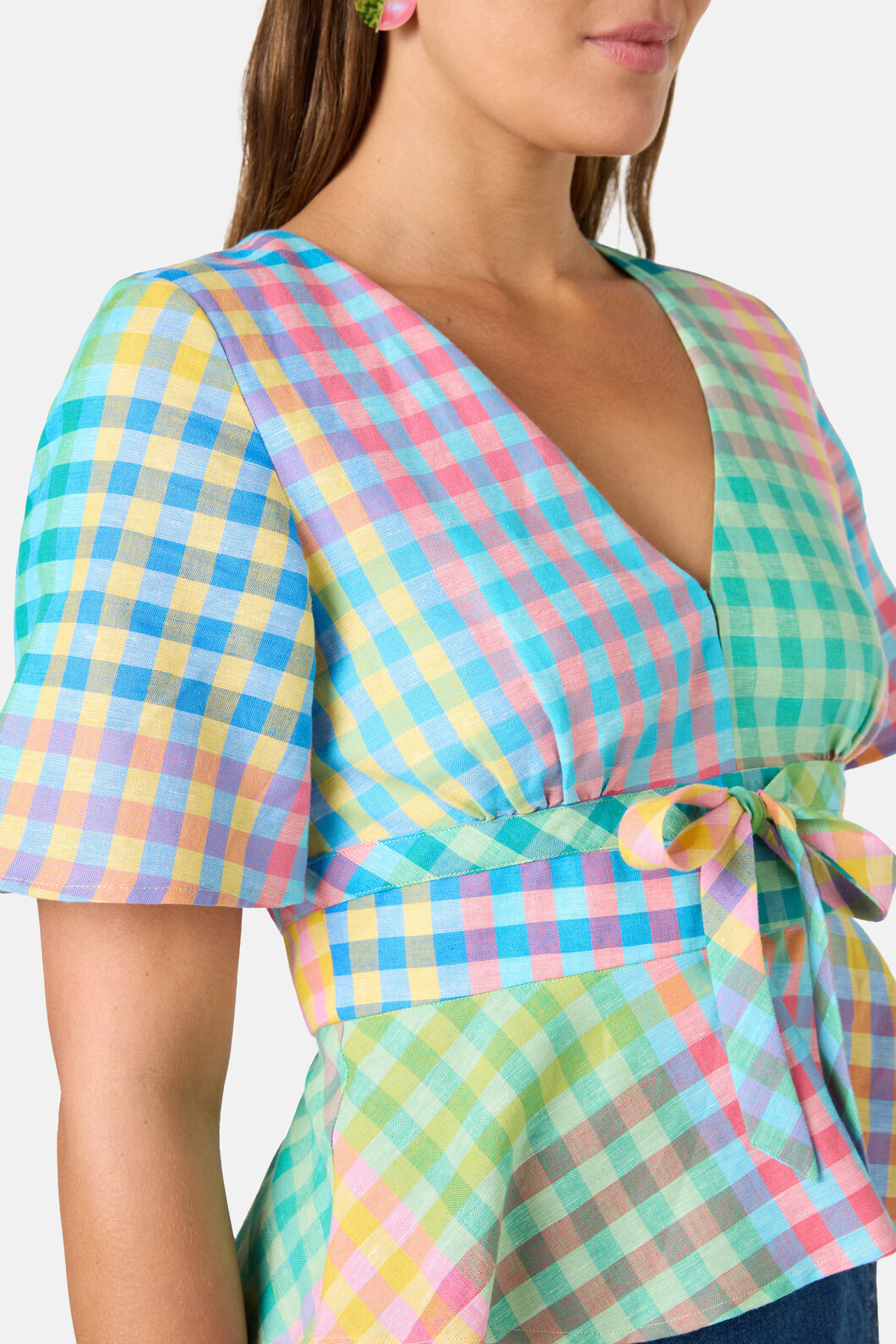 Gorman - Jellybean Check Top - check