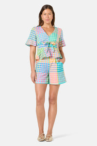 Gorman - Jellybean Check Top - check