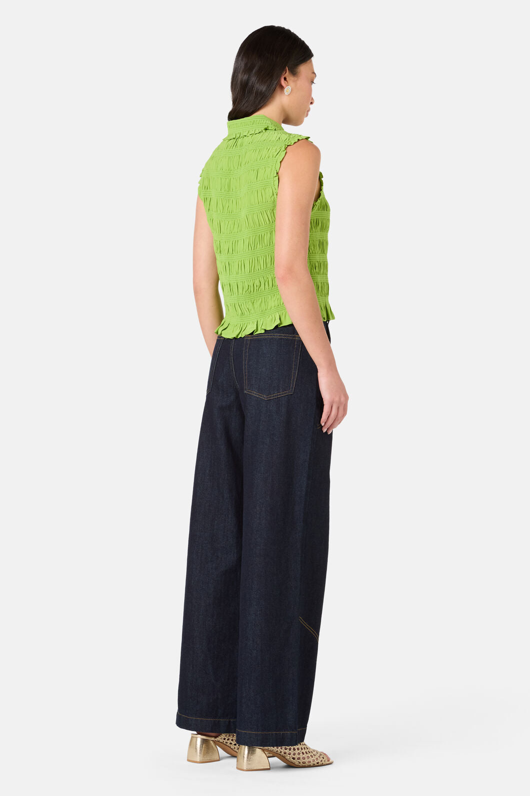 Gorman - Shirr Thing Tank - green