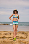Gorman - Botanical Waves Bikini Bottom - print