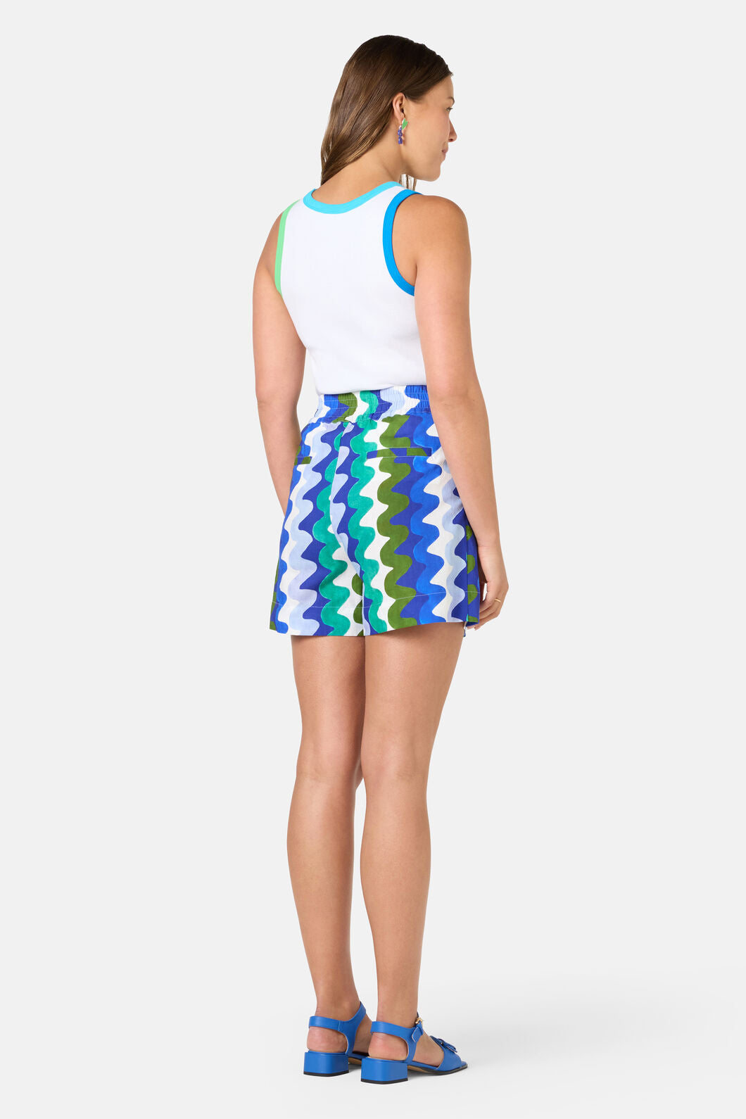 Gorman - Botanical Waves Shorts - print