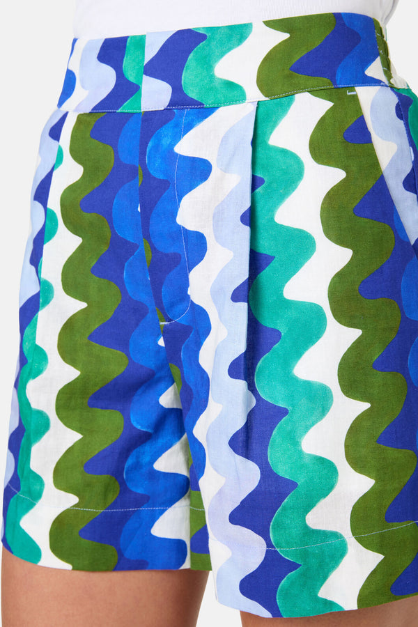 Gorman - Botanical Waves Shorts - print