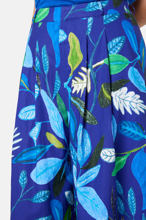 Gorman - Botanical Blueprint Skort - print