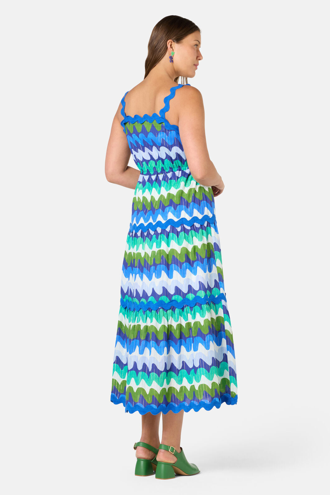 Gorman - Botanical Waves Party Dress - print