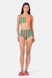 Gorman - Poetry Stripe Bikini Top - stripe