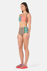 Gorman - Poetry Stripe Bikini Top - stripe