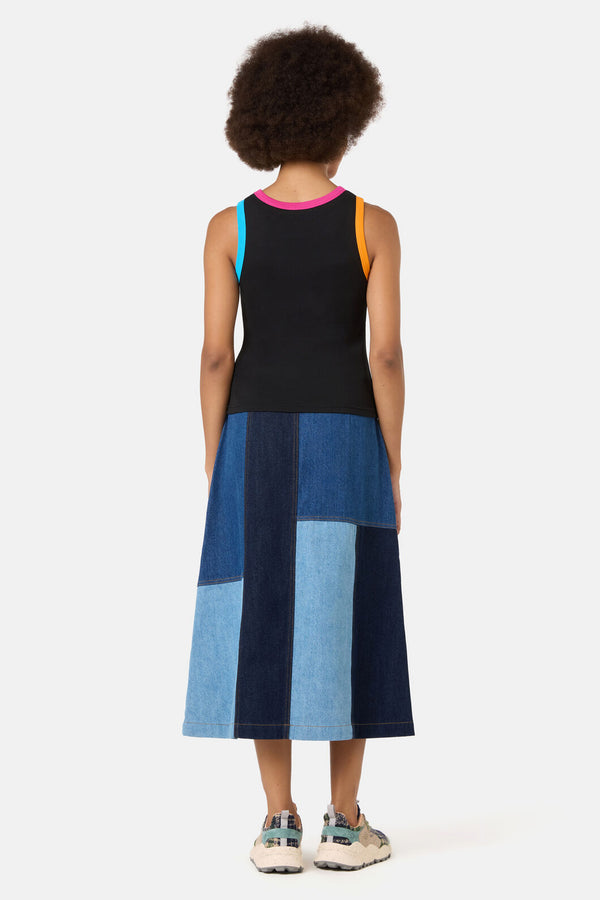 Gorman - Chloe Contrast Tank - black