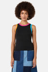 Gorman - Chloe Contrast Tank - black