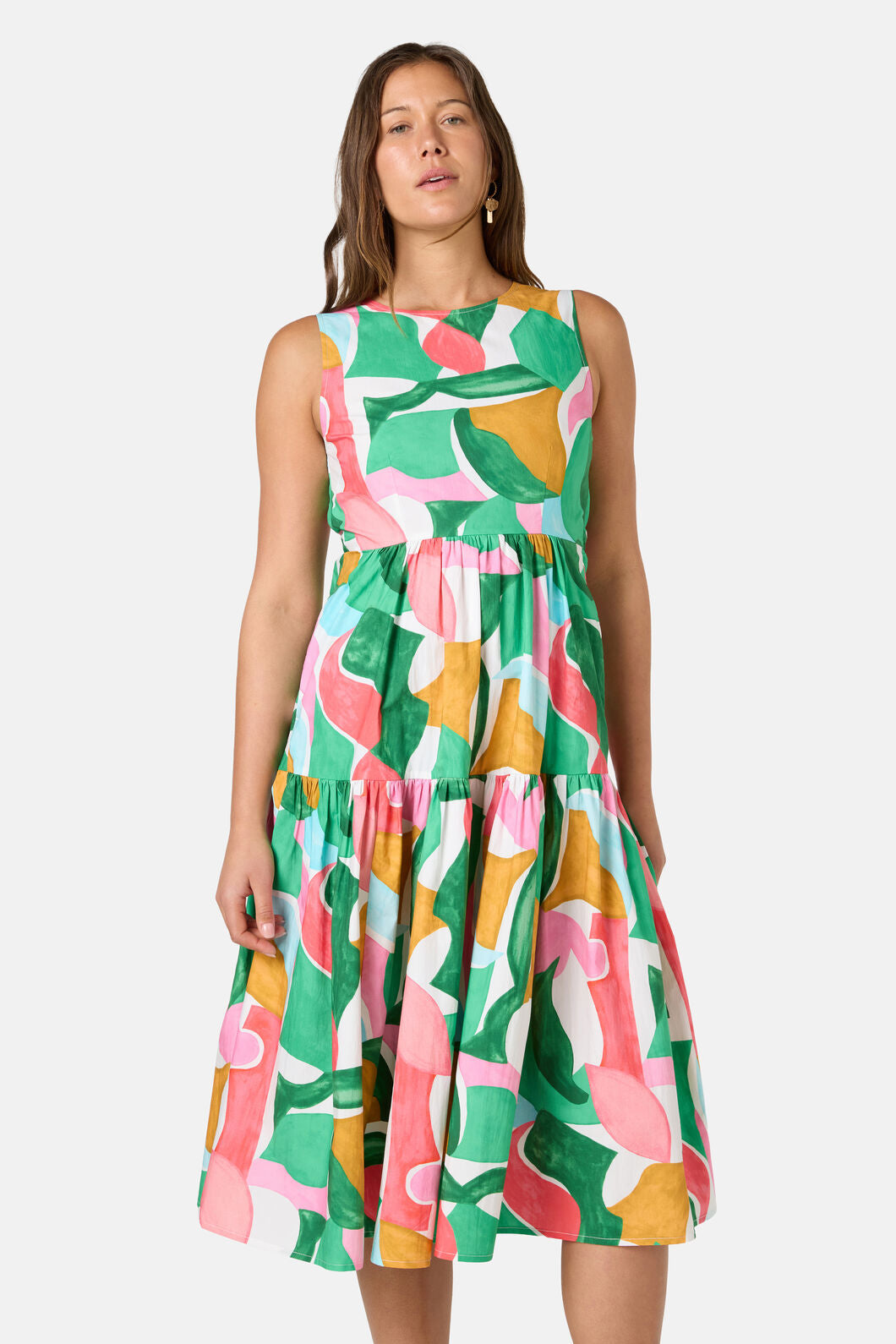 Gorman - Dreamstate Cotton Midi Dress - print