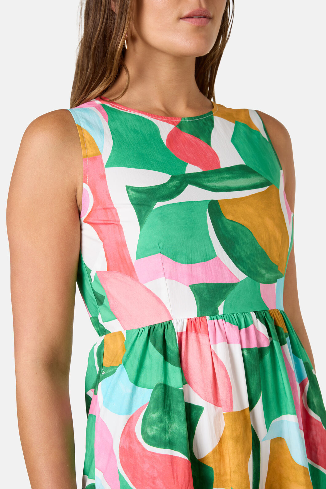 Gorman - Dreamstate Cotton Midi Dress - print