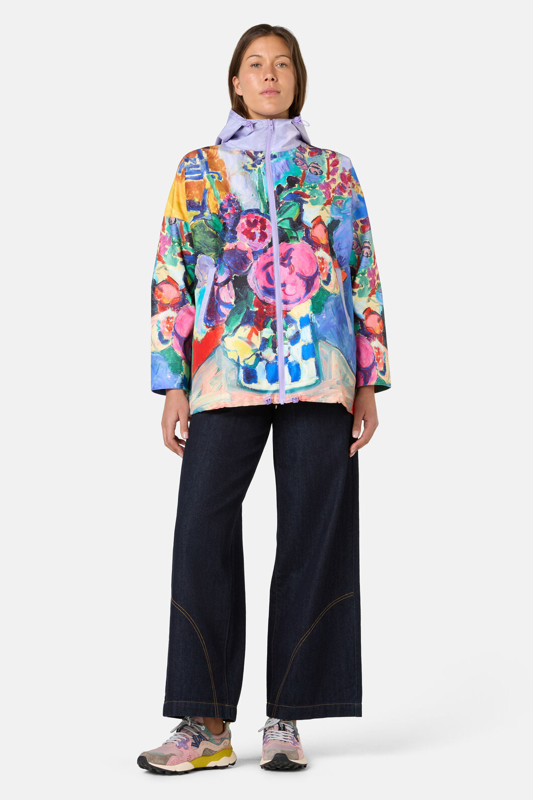 Gorman - Peonies Raincoat - print
