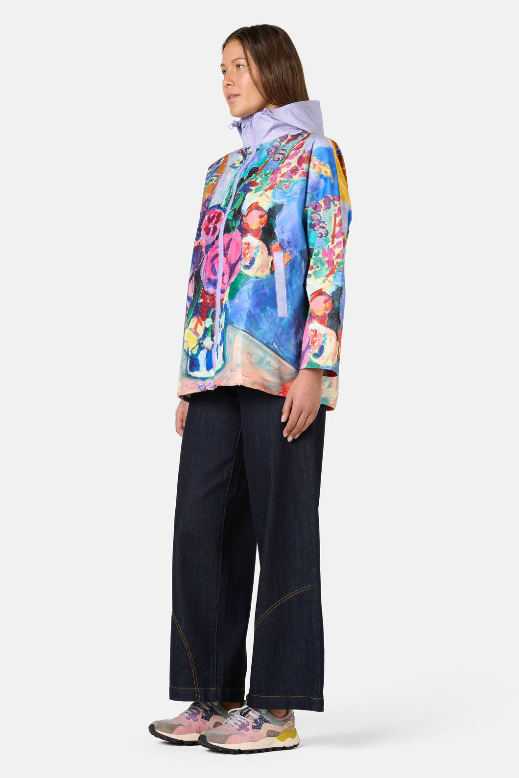 Gorman - Peonies Raincoat - print