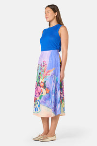 Gorman - Peonies Print Skirt - print