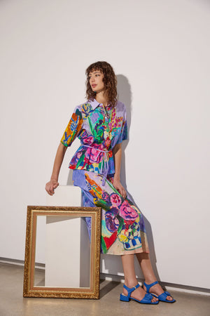 Gorman - Peonies Print Shirt - print