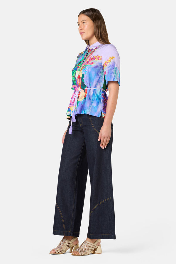 Gorman - Peonies Print Shirt - print