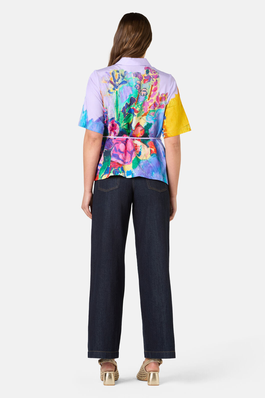 Gorman - Peonies Print Shirt - print