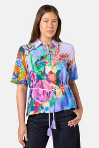 Gorman - Peonies Print Shirt - print