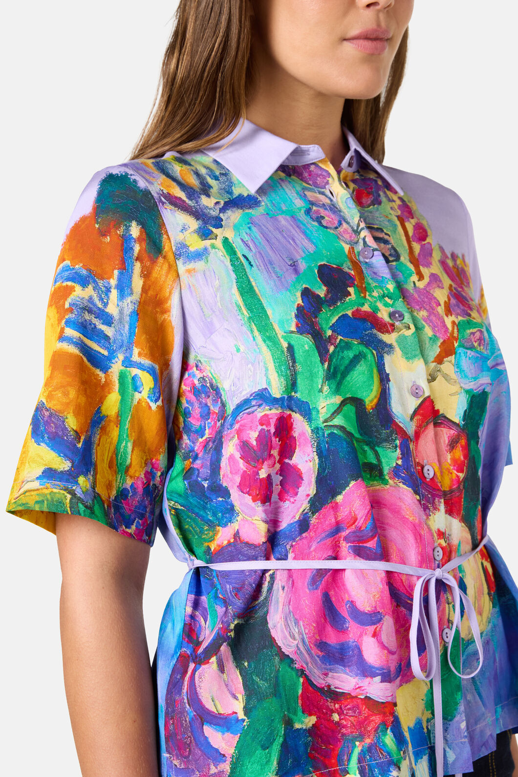 Gorman - Peonies Print Shirt - print
