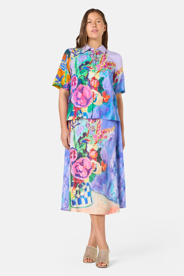Gorman - Peonies Print Shirt - print