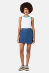 Gorman - Charlotte Denim Skort - mid-blue