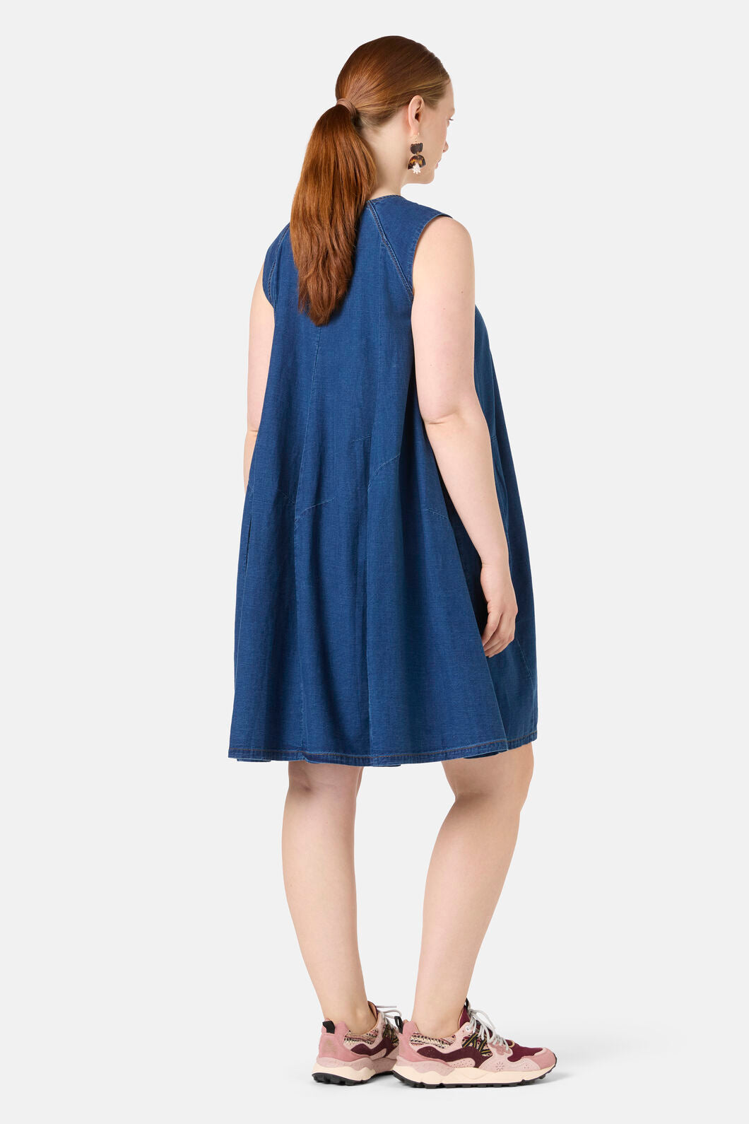 Gorman - Charlotte Chambray Bubble Dress - chambray