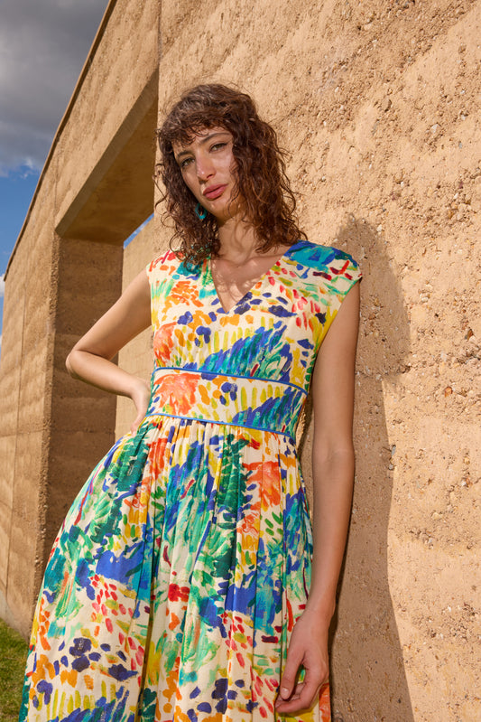 Gorman - Sundrift Party Dress - print