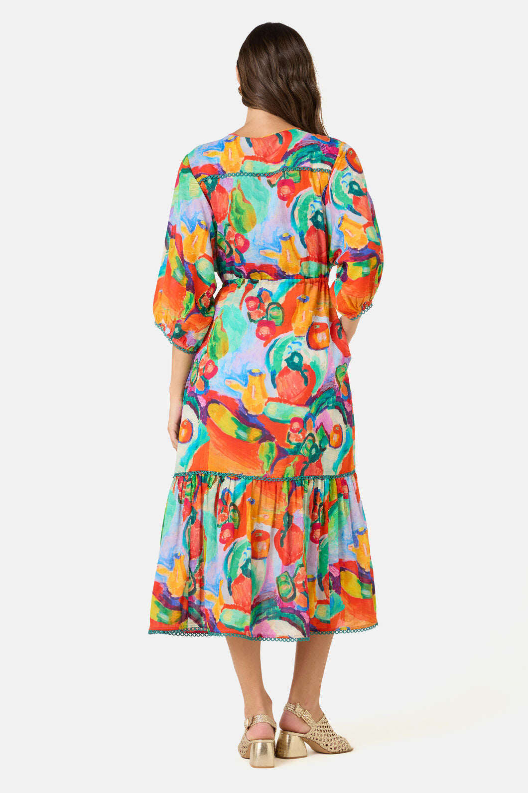 Gorman - Tablescape Midi Dress - print