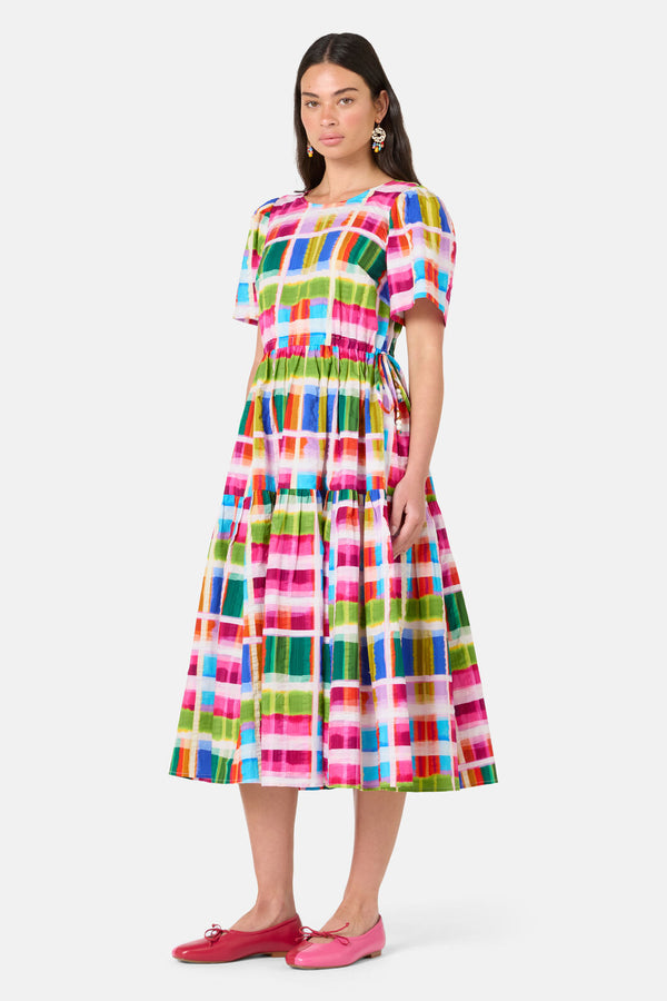 Gorman - Paintbox Check Midi Dress - check
