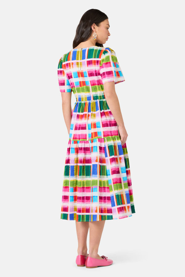 Gorman - Paintbox Check Midi Dress - check