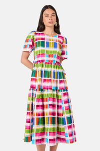 Gorman - Paintbox Check Midi Dress - check