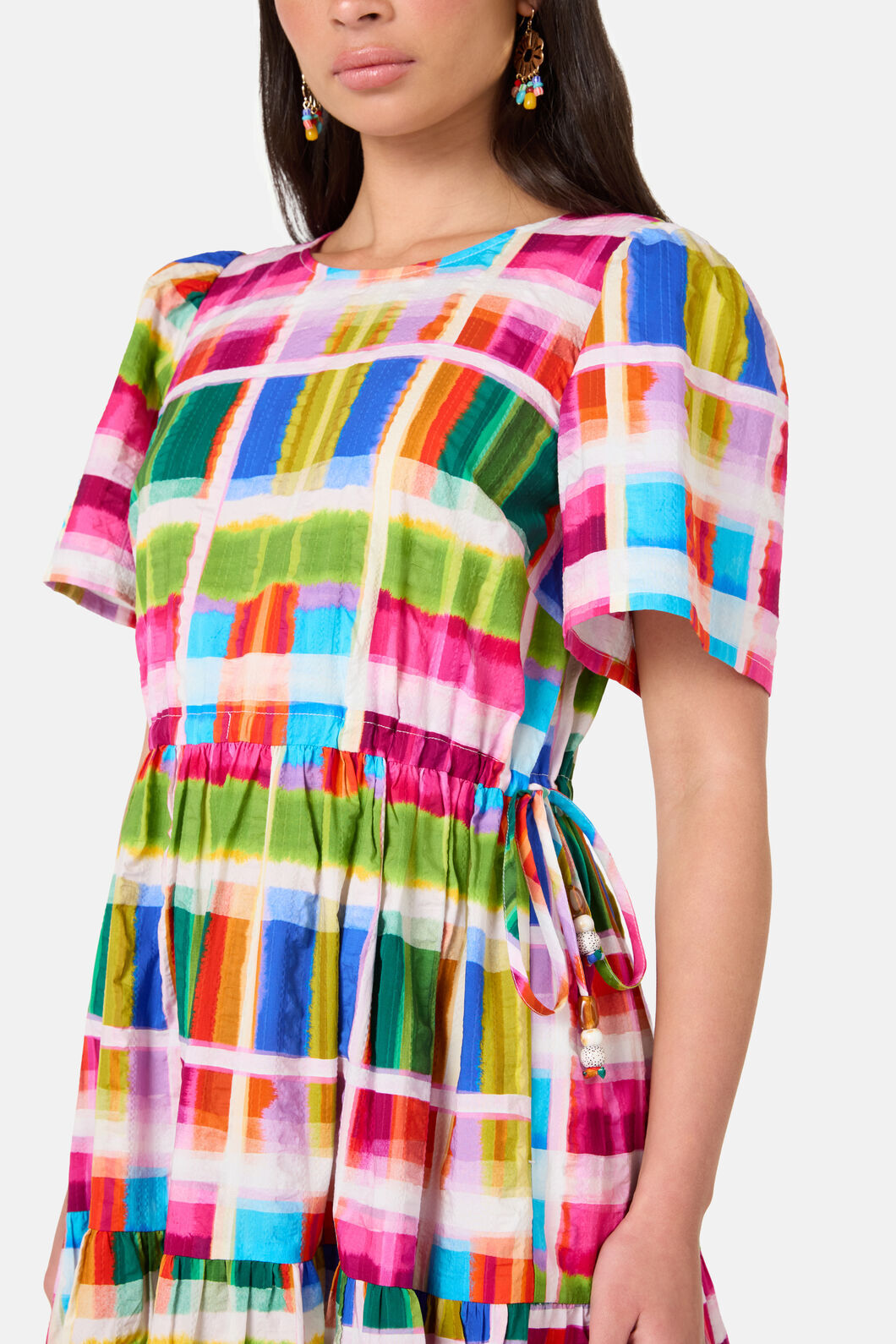 Gorman - Paintbox Check Midi Dress - check